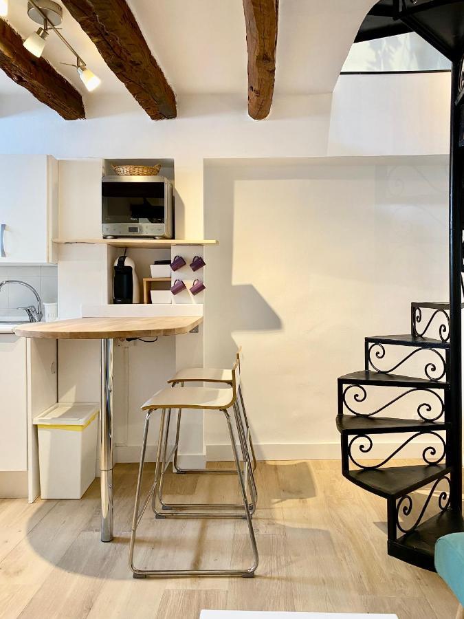 Charming Gran Via Attic Apartment Madrid Exterior foto